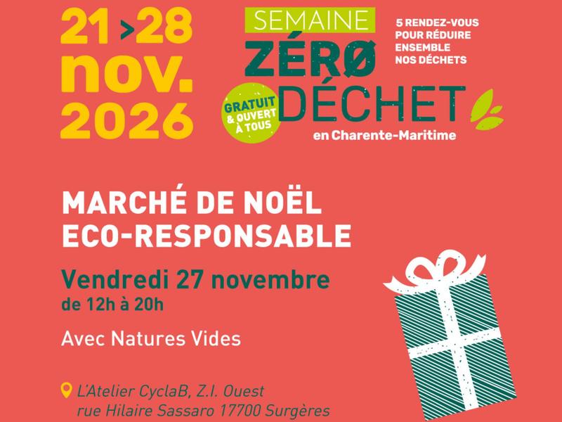 Marché de Noël écoresponsable