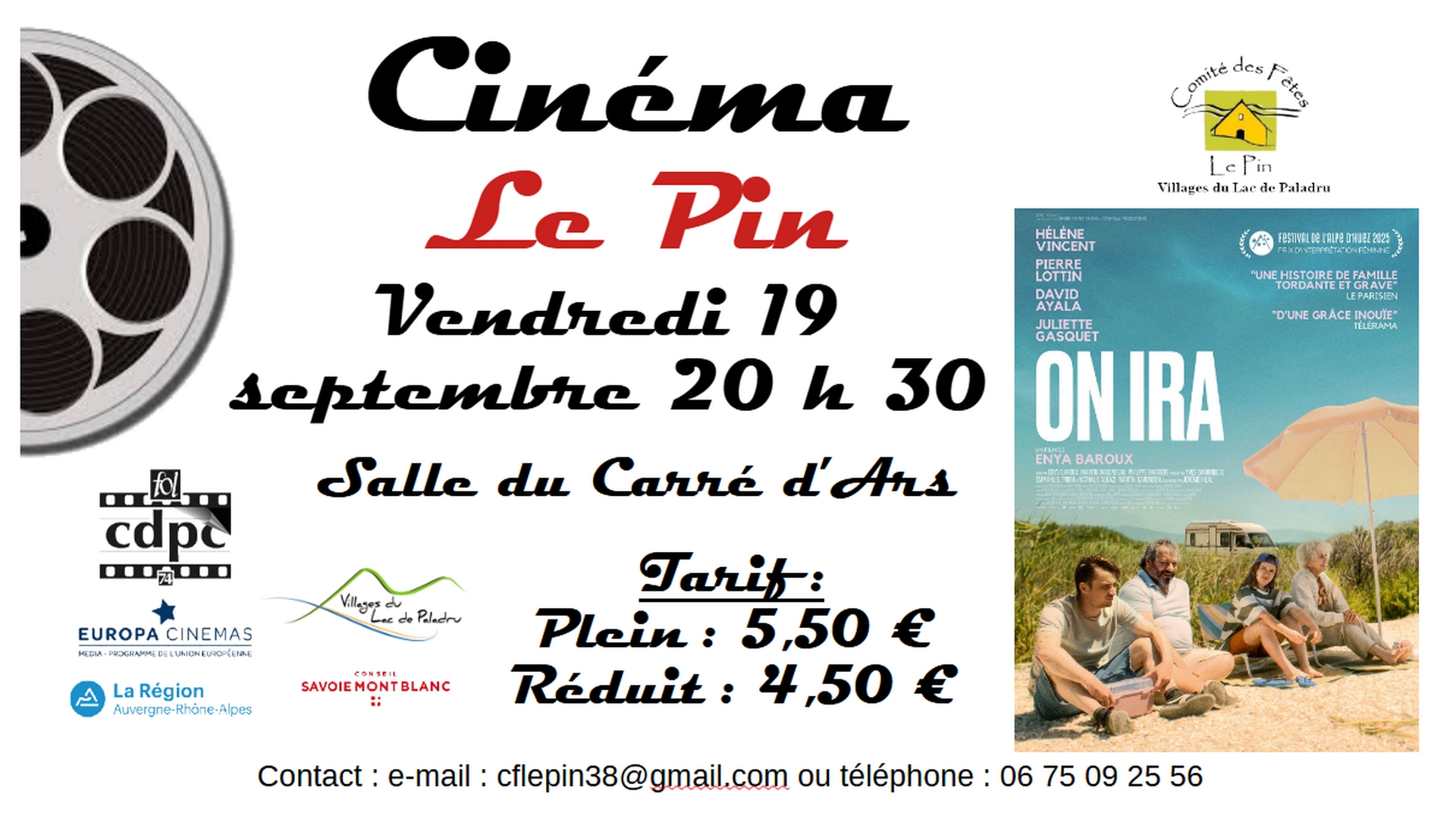 Affiche présentation du film On Ira