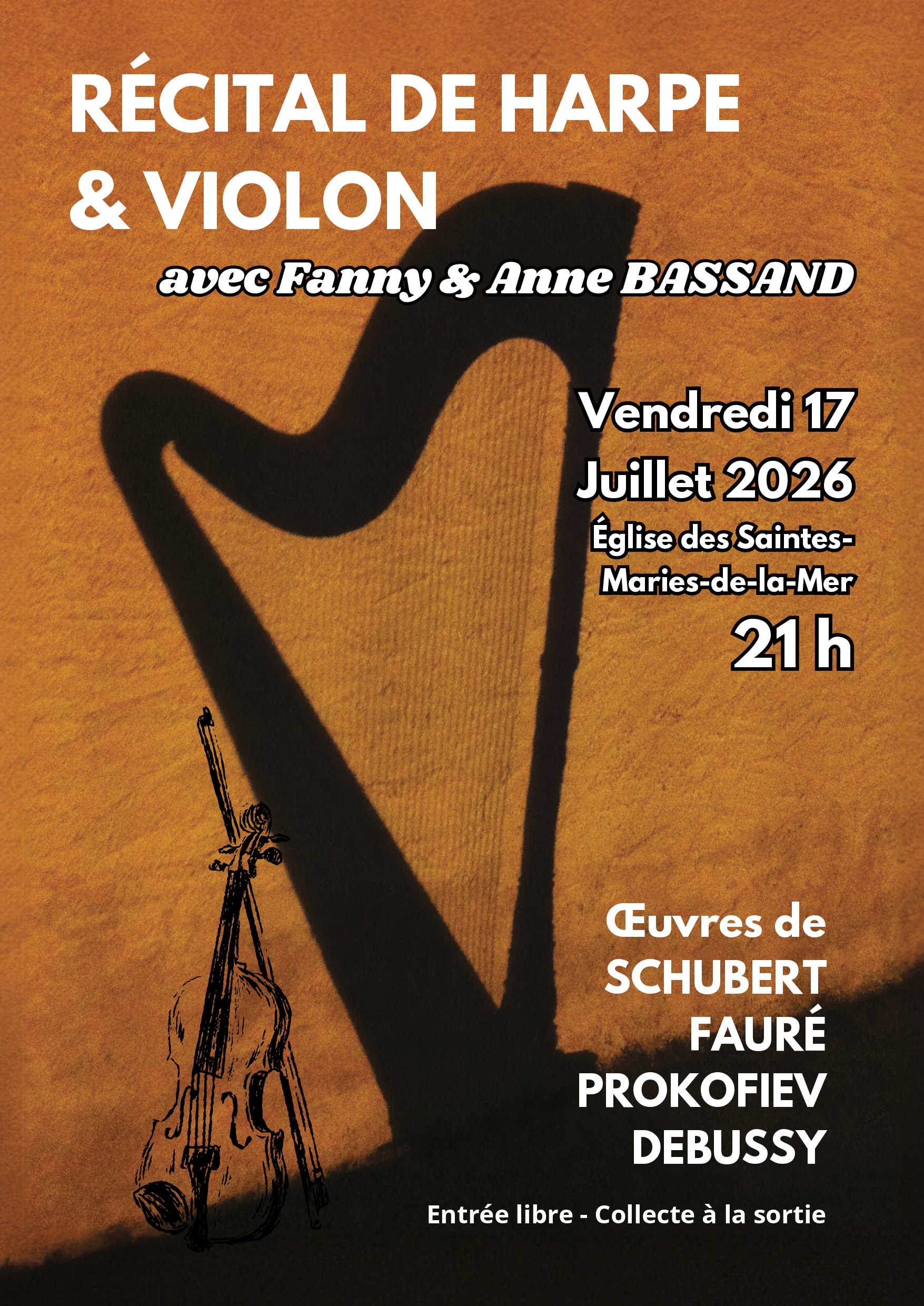 Concert de Anne Bassand – Harpiste