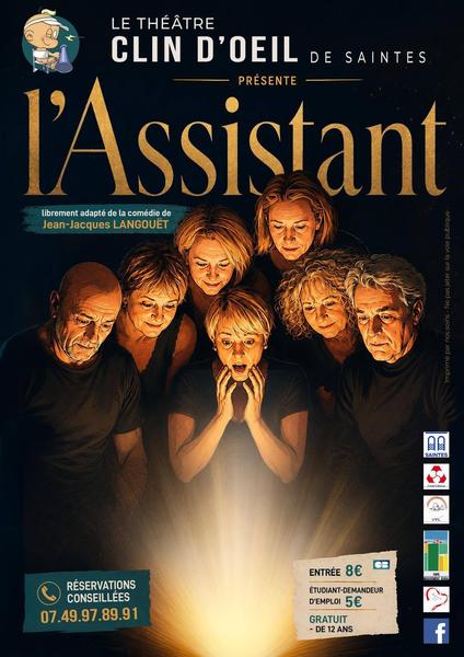 Théâtre L'Assistant par la Cie Clin d'Oeil