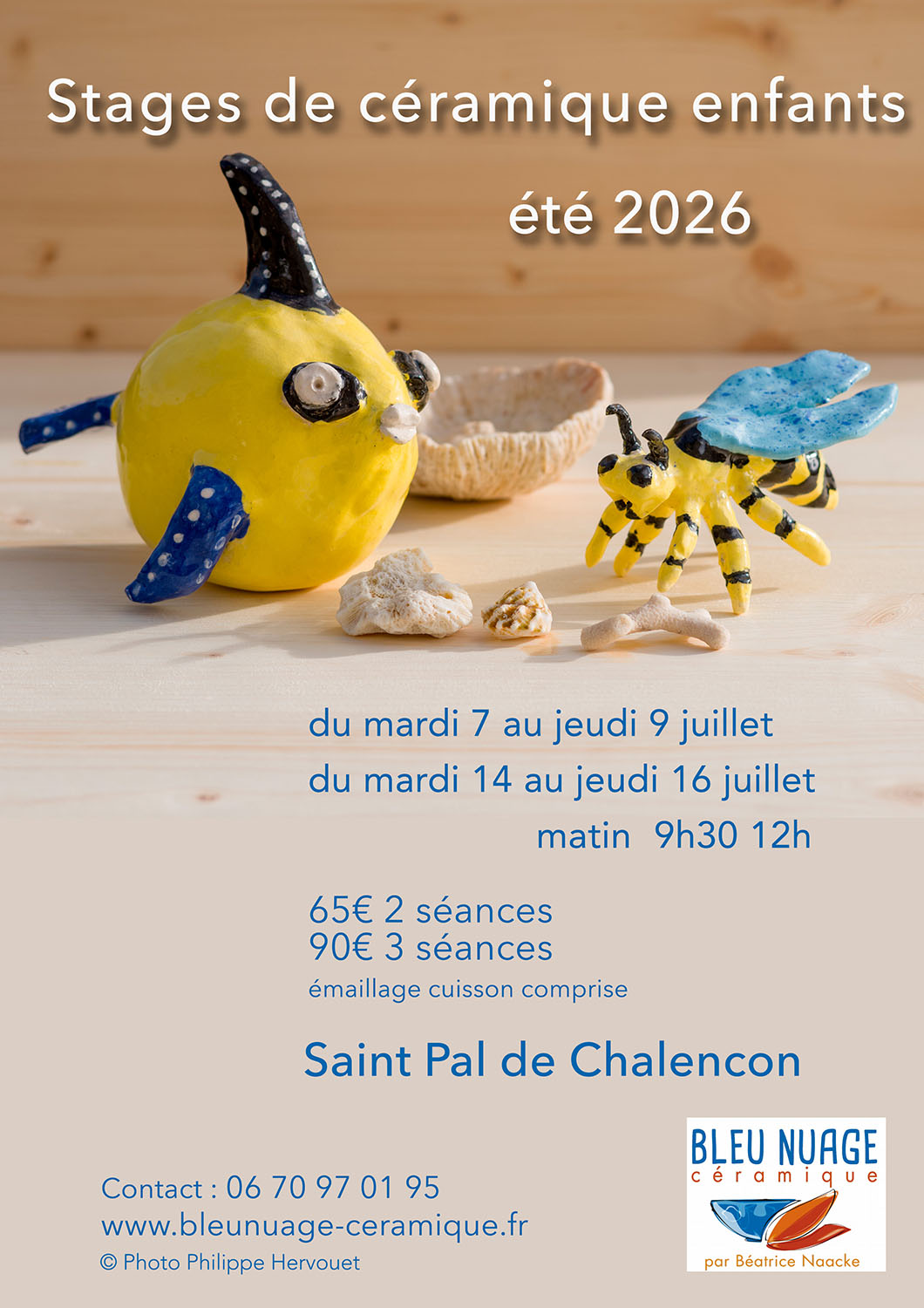 Stage de céramique enfants