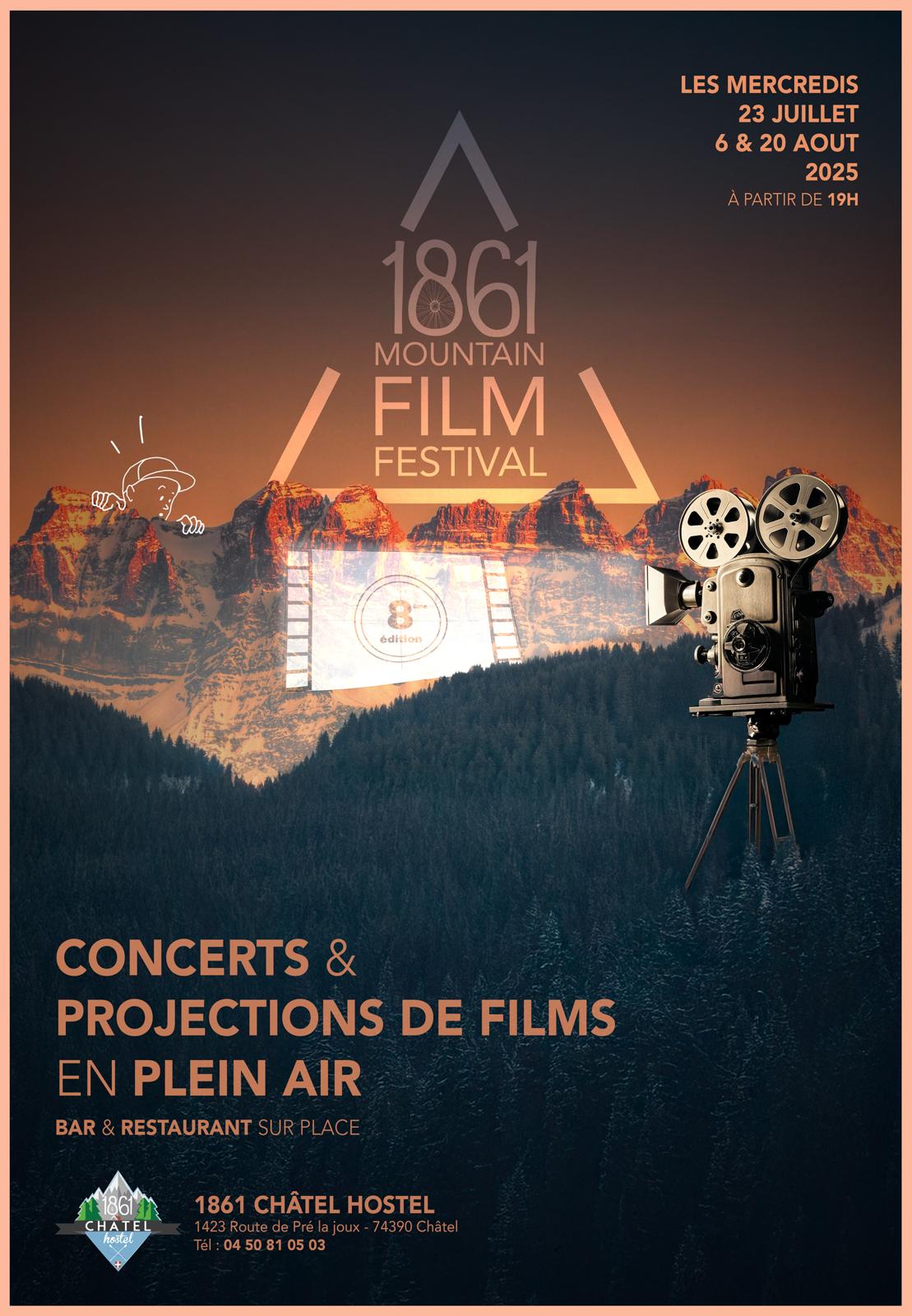 Affiche du Mountain Film Festival 2025