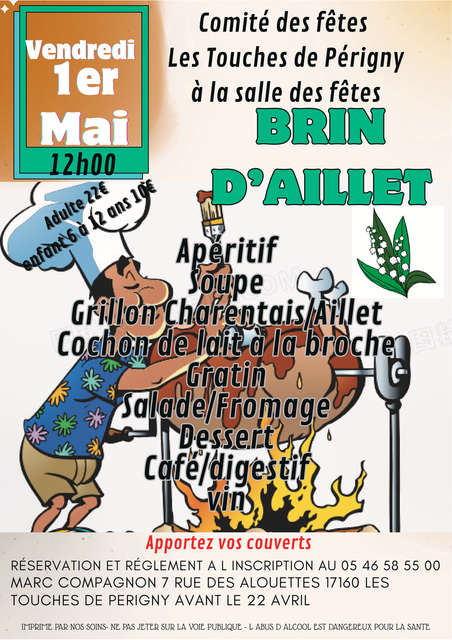 Repas - Brin d'aillet