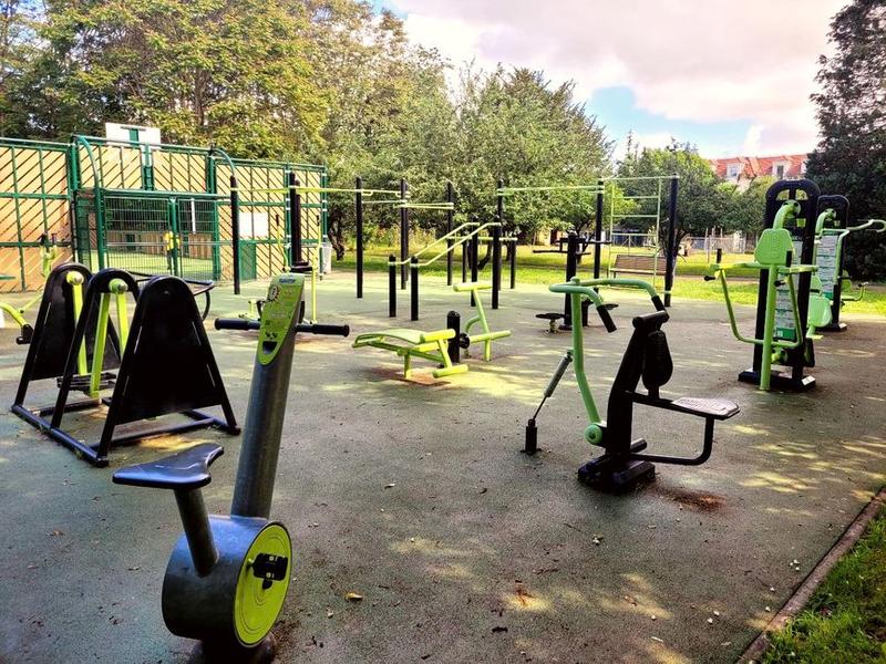 Street workout - Parc du Château - Ballainvilliers 