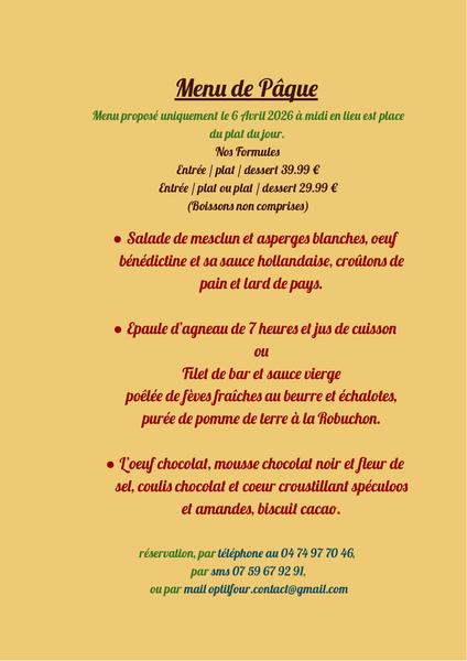 Restaurant Ô p'tit four_Creys-Mépieu