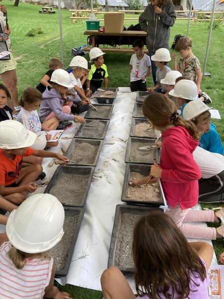 Groupes Enfants - Les petits archéologues