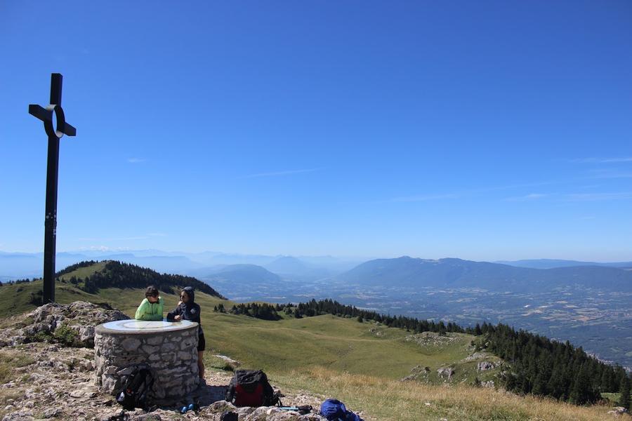 Table d'orientation du Crêt de la Goutte_Chézery-Forens