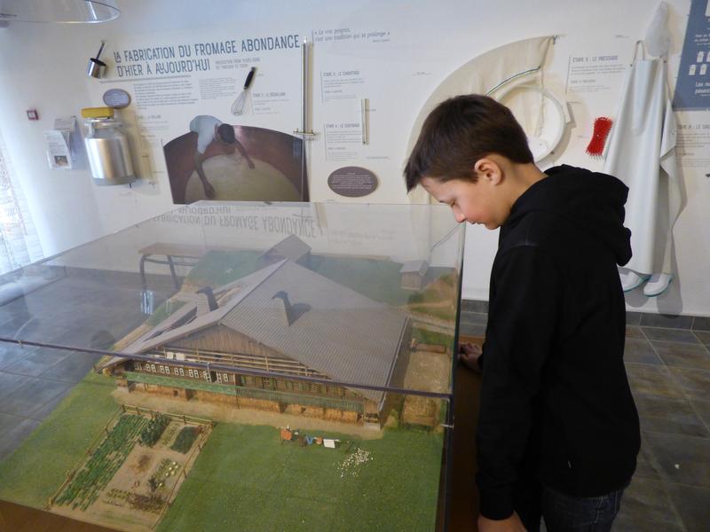 Groupes enfant - Visite libre de la Maison du Fromage Abondance