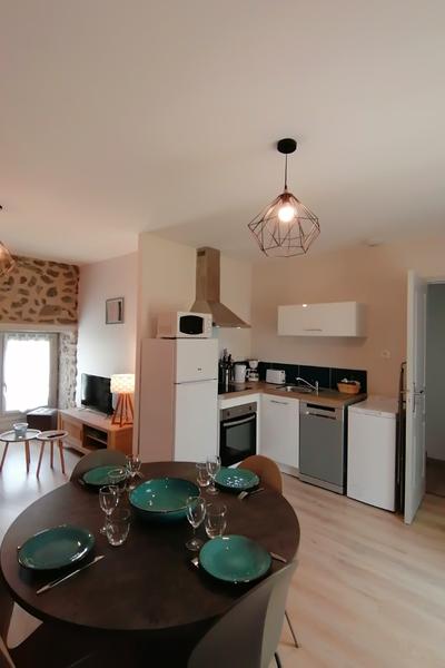 Cuisine du gîte Chante Duc aux Gîtes de Sylilanse à St Pons