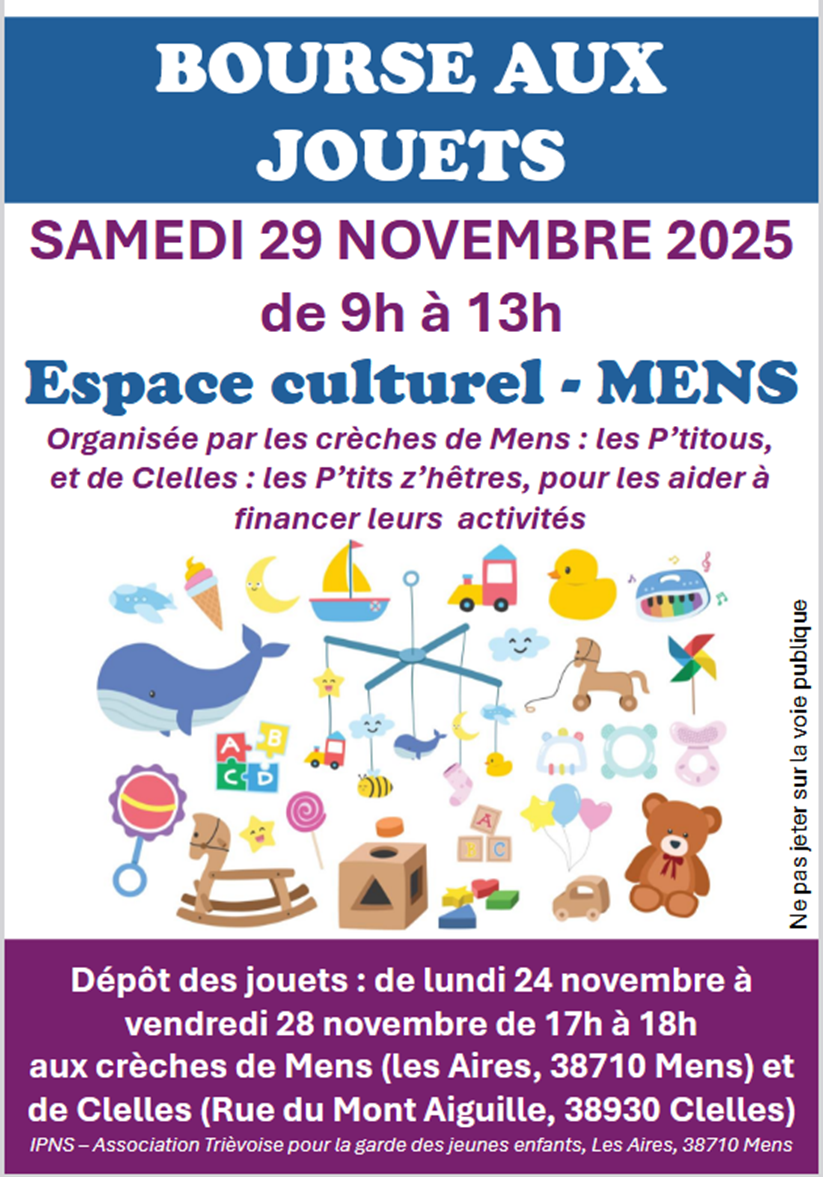 Bourse aux jouets