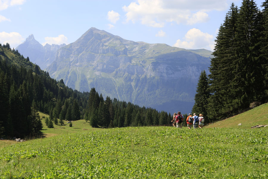 Randonner aux Carroz