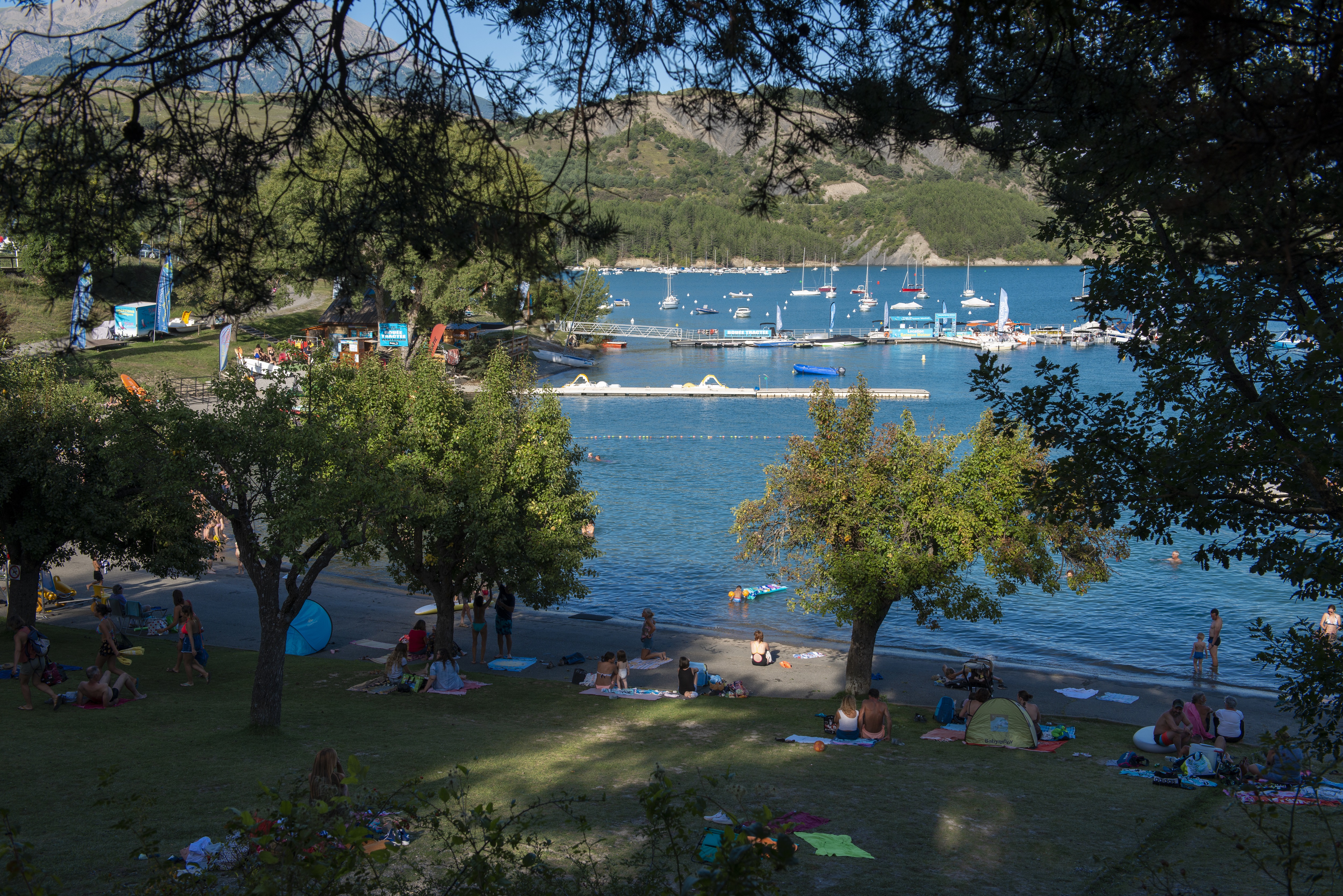 Plage des Pommiers, Baie St-Michel - Chorges