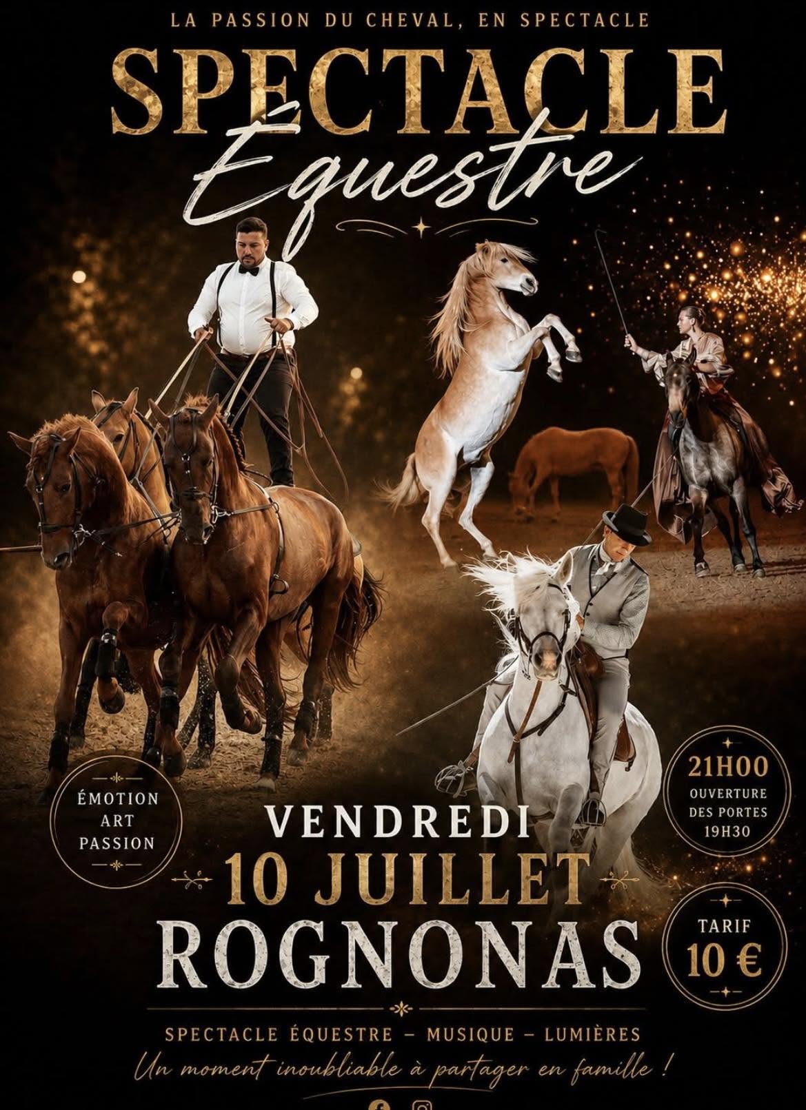 Spectacle équestre