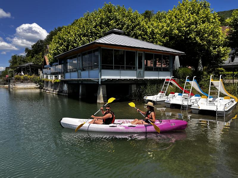 Kayak et canoë à Aiguebelette-le-Lac