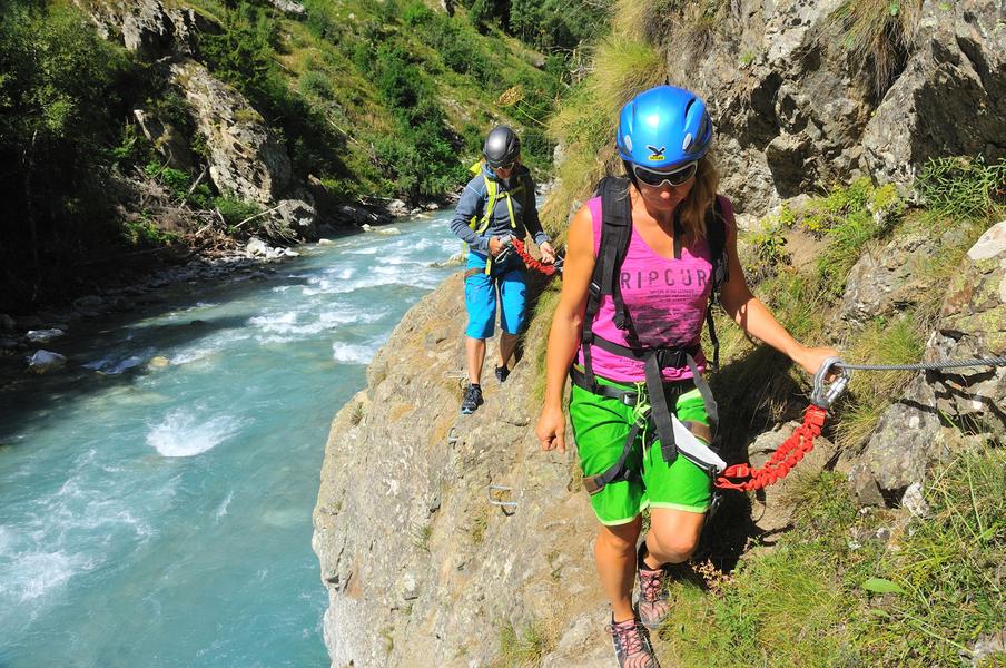 Via ferrata de Saint Christophe en Oisans - Tronçon 1