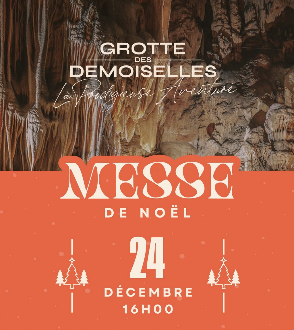 Messe de Noël au coeur de la grotte des Demoiselles_Saint-Bauzille-de-Putois