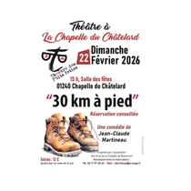 30 km à pied - Théâtre