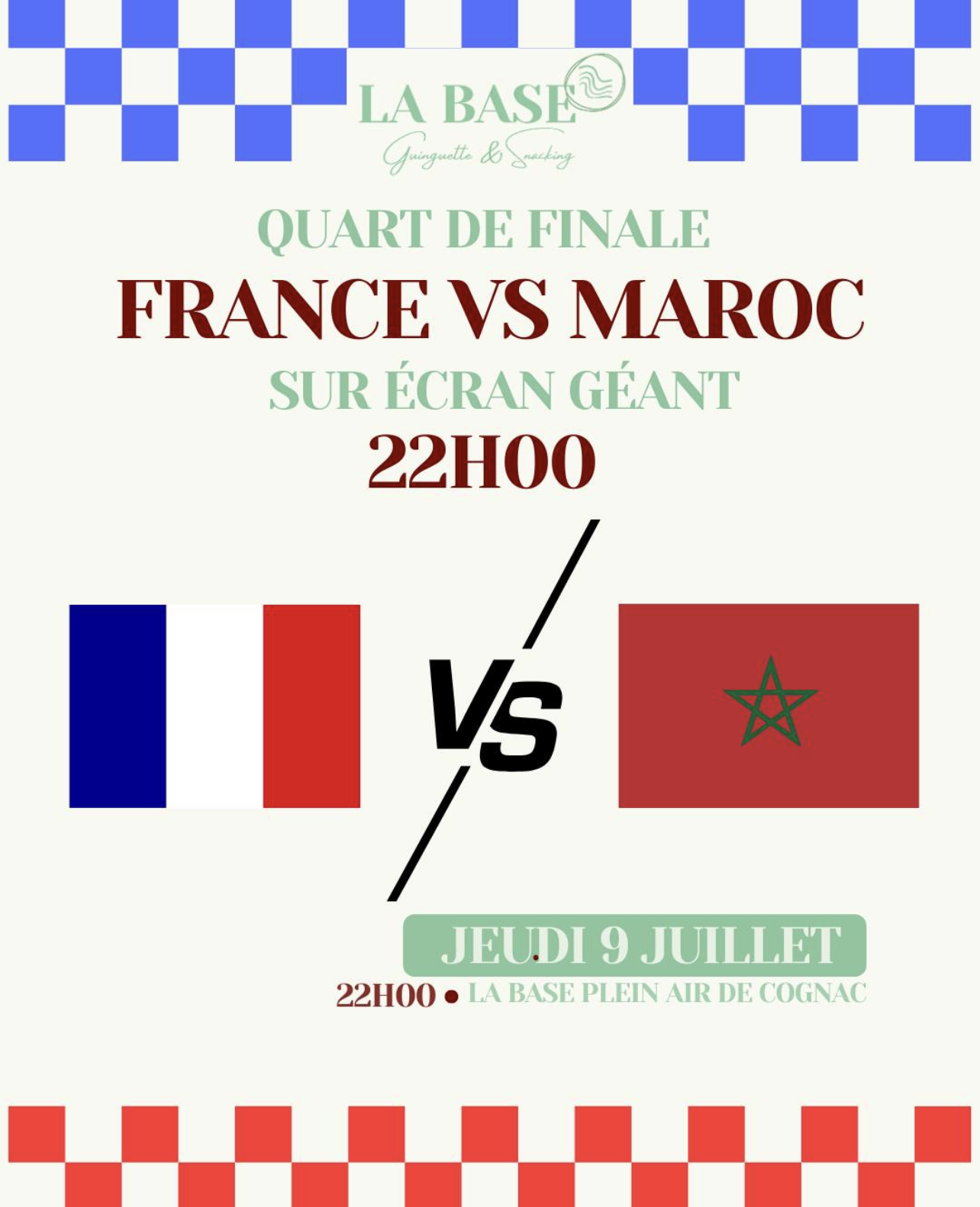 France-Maroc à La Base