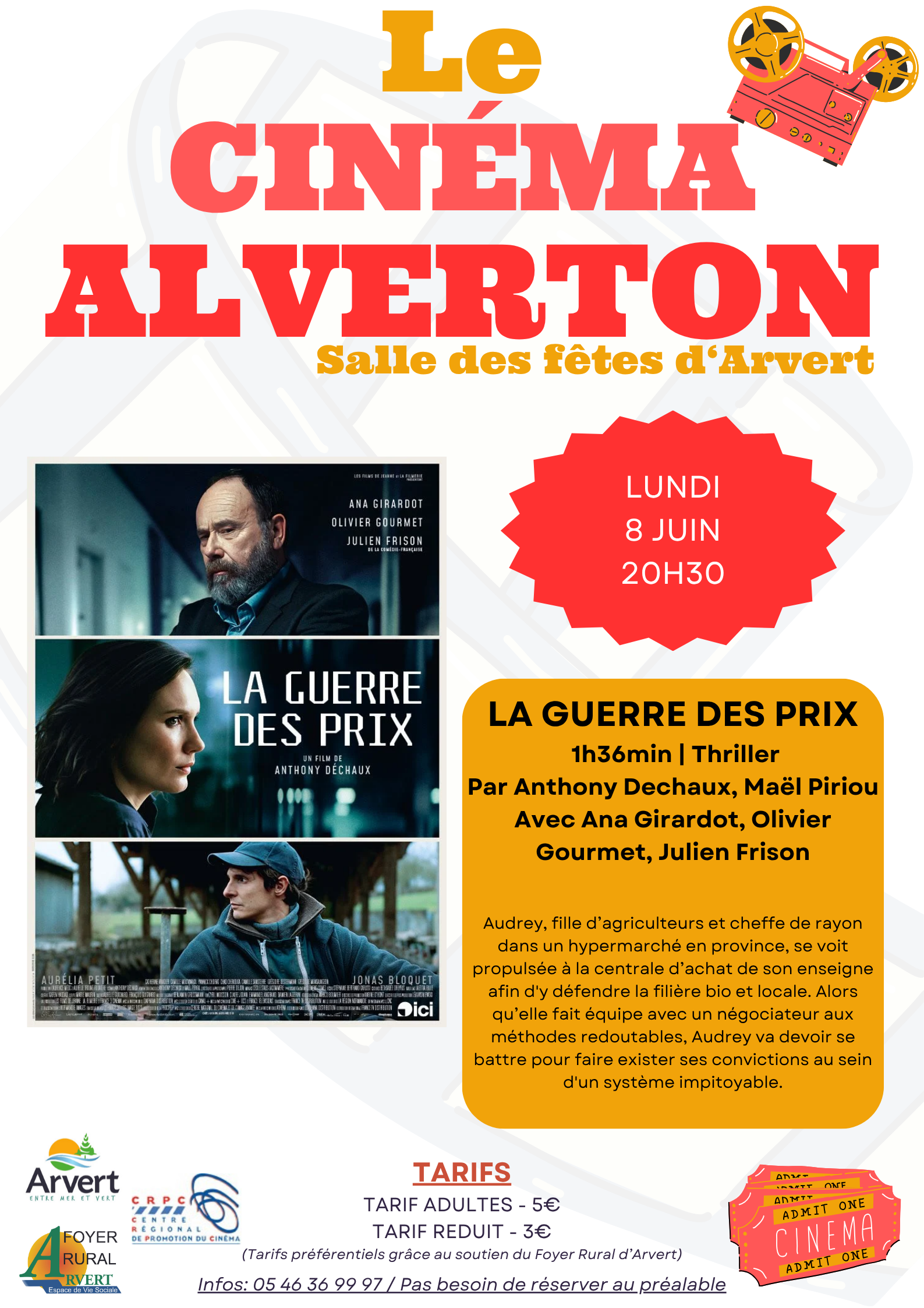 Cinéma Alverton "La Guerre des prix"