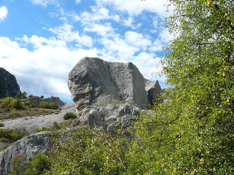 Site d'escalade du Claps - Luc en Diois
