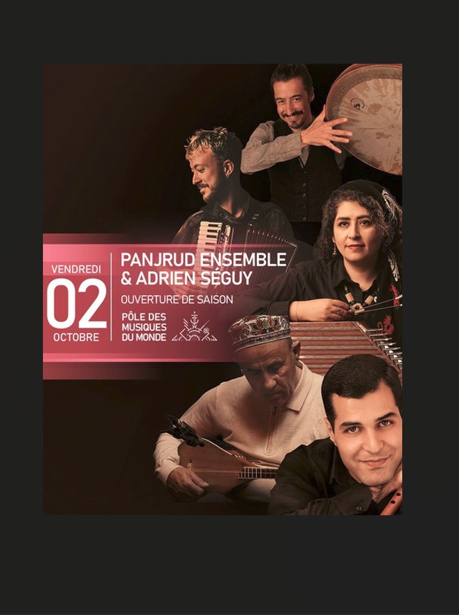 Lancement de saison : Panjrud Ensemble Du Caucase à la Transoxiane