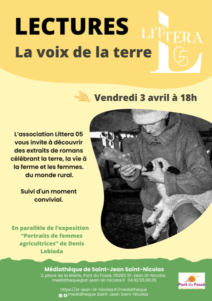 La voix de la Terre : lecture de textes