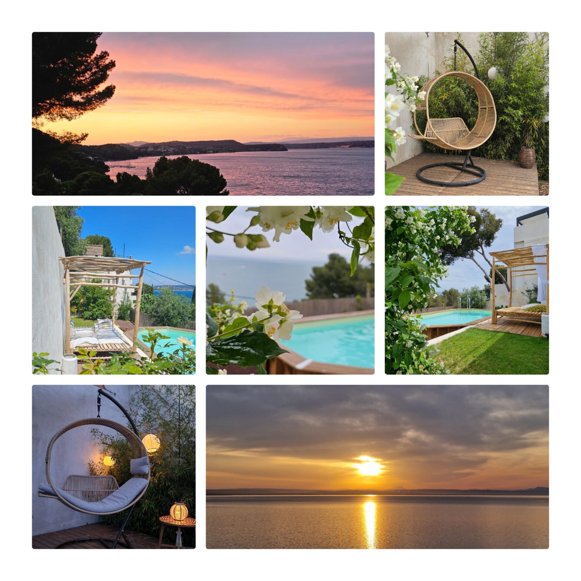 Suite panorama Etang de Berre