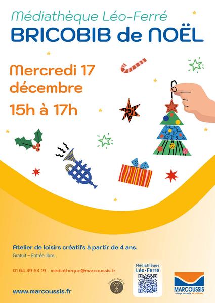  Bricobib de Noël - Atelier de loisirs créatifs
