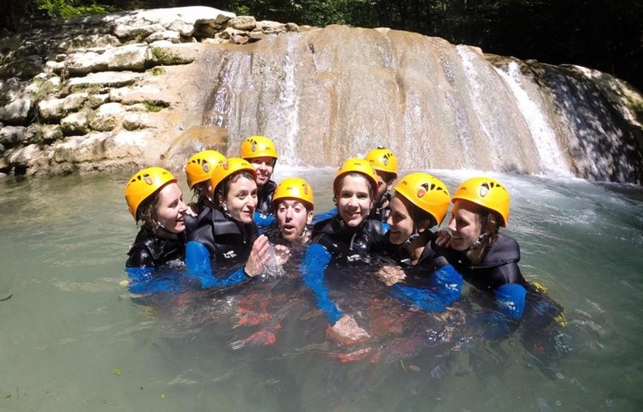 Canyoning dans l'Ain