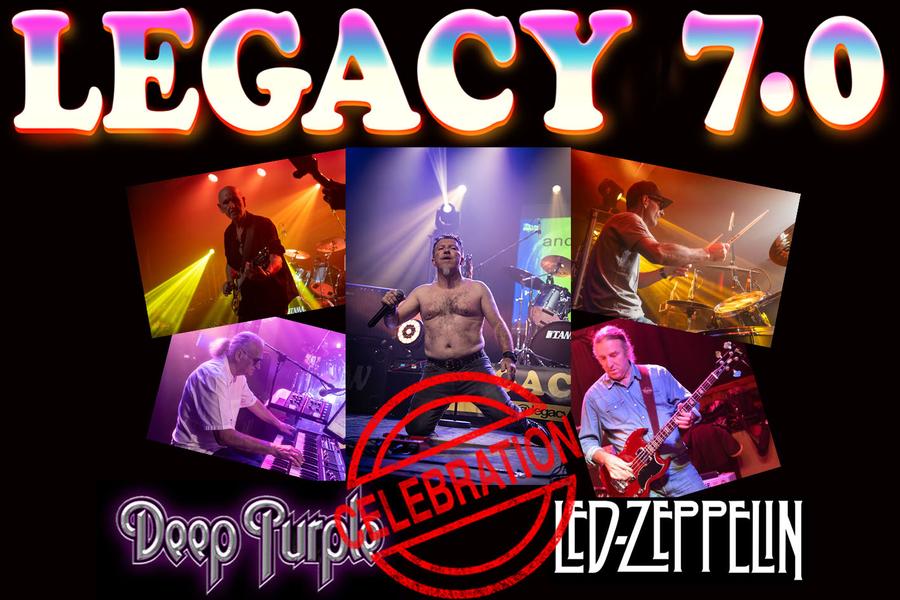 Soirée hommage a DEEP PURPLE & LED ZEPPELIN avec Legacy 7.0 tribute 
