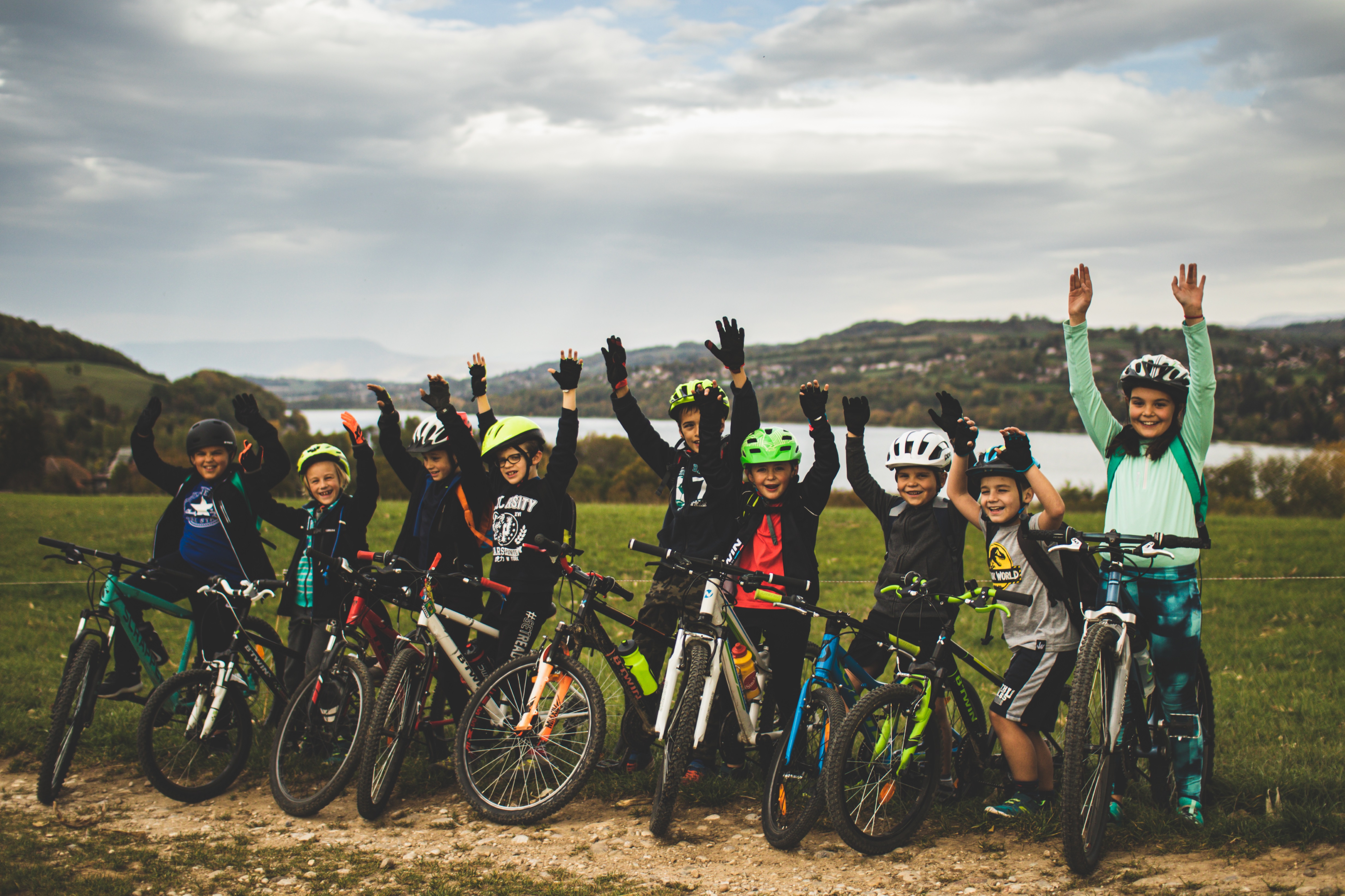 Junior mountain bike course with Natura Vélo