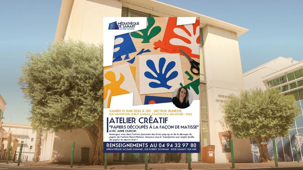 Creative workshop: ‘Paper cut-outs in the style of Matisse’