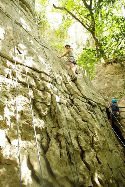 Escalade Explo Cévennes d'Ardèche