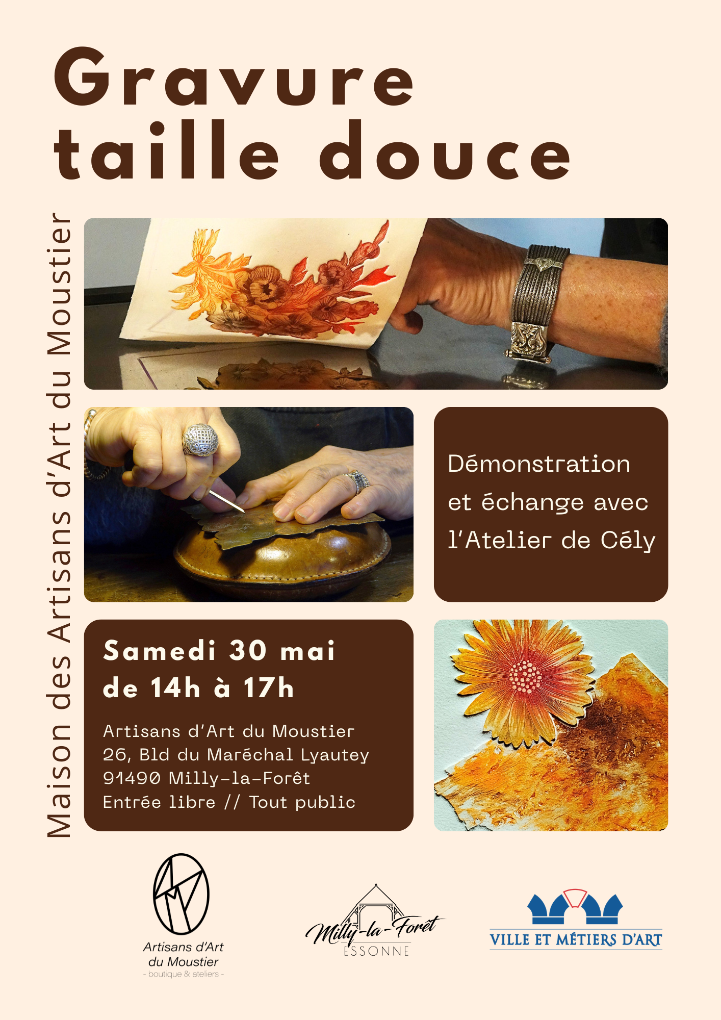 Gravure taille douce_Milly-la-Foru00eat