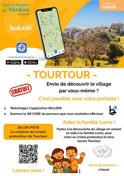 Baludik : Jeu de Piste - La création du cristal protecteur_Tourtour