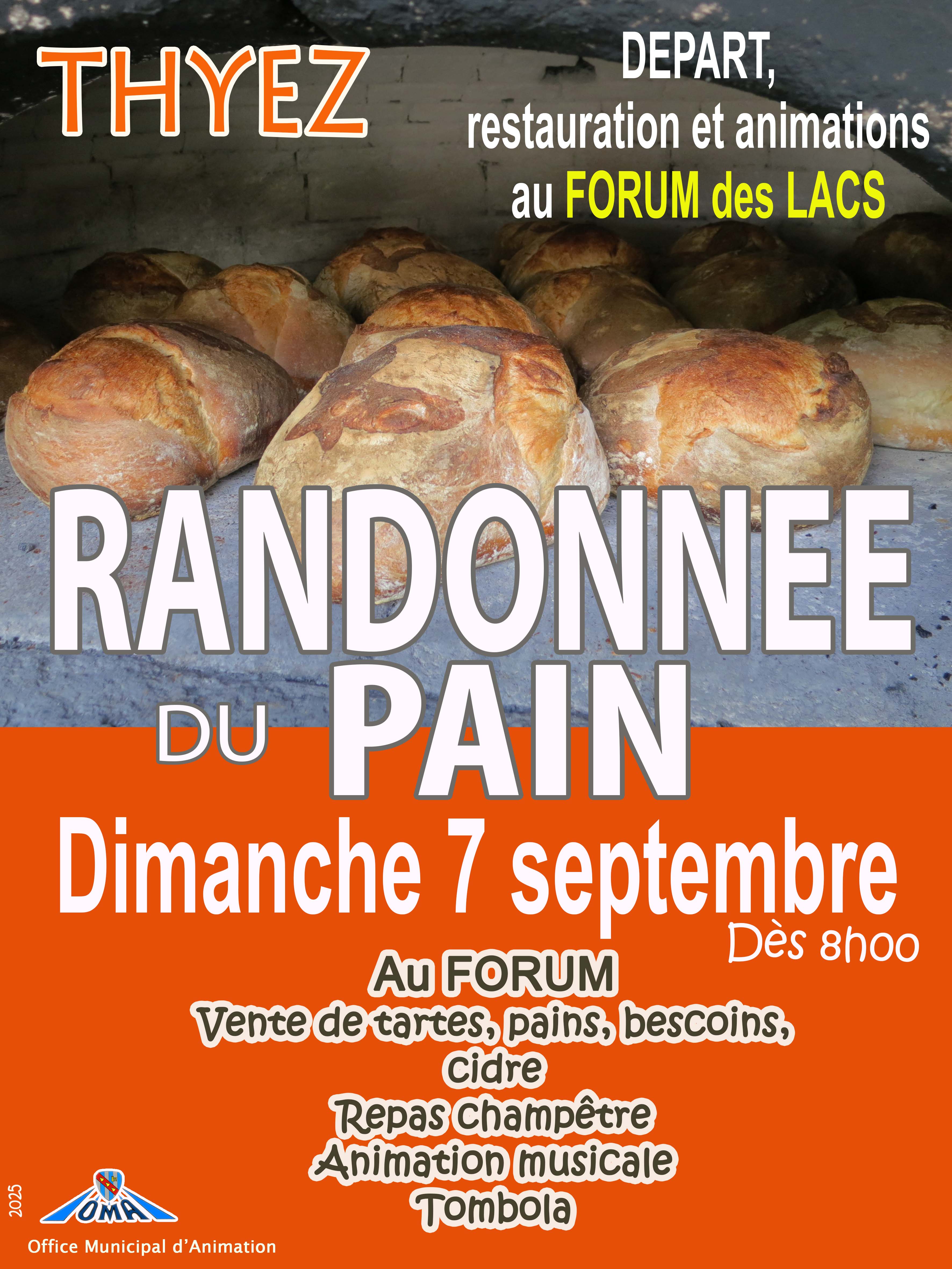 Randonnée du pain THYEZ