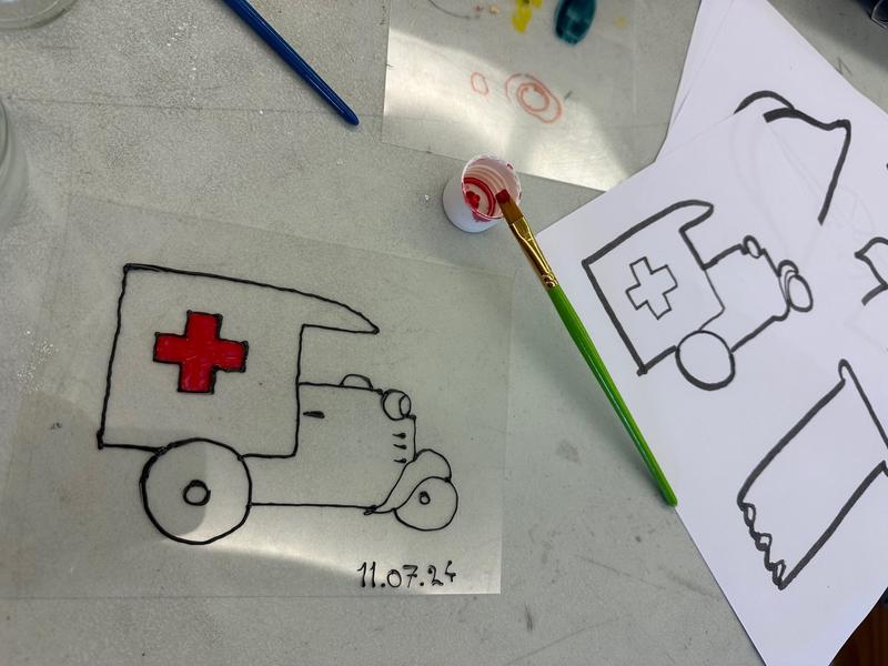 Atelier - Peindre en transparence, spécial fêtes