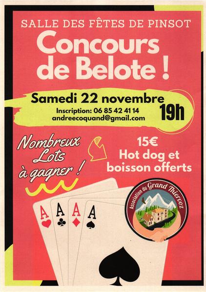 Concours de belote
