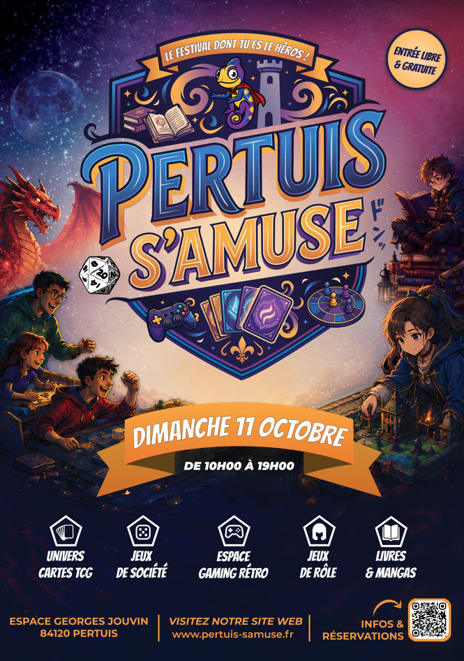 Pertuis s'amuse