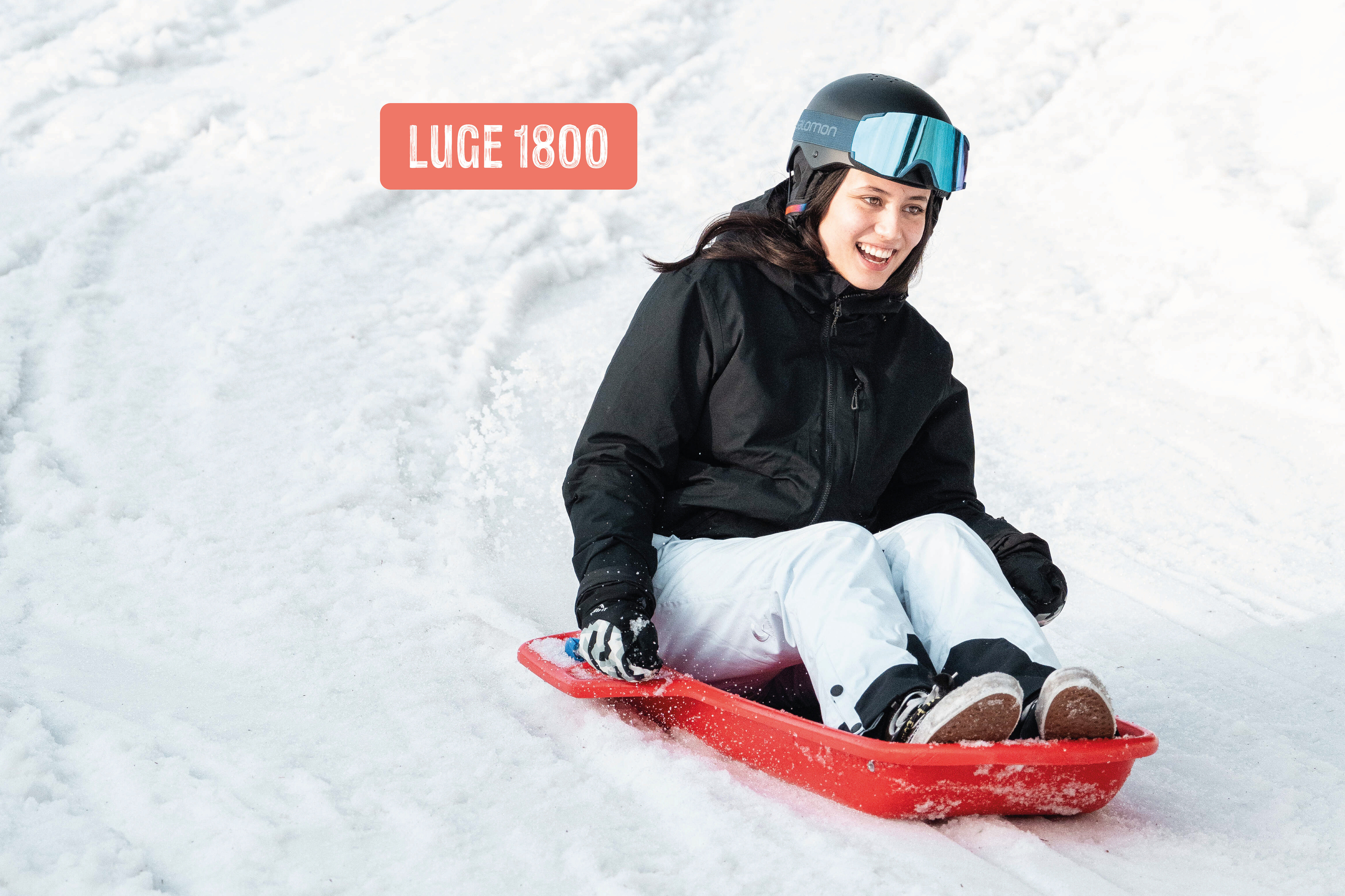 Luge 1800 - The sledge run at Arc 1800