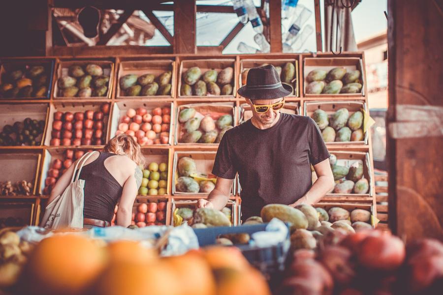 Marché campagnard au Château de Lussaud