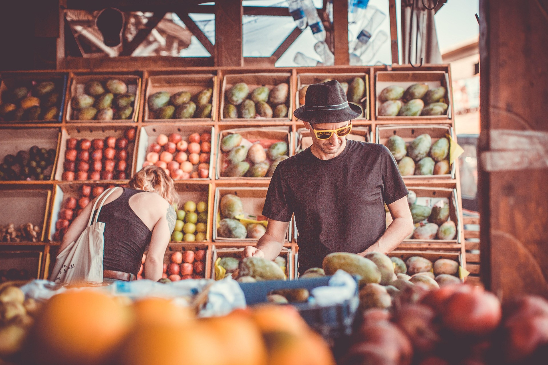 Marché campagnard au Château de Lussaud