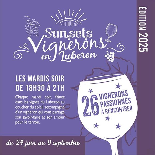 Sunsets Vignerons en Luberon