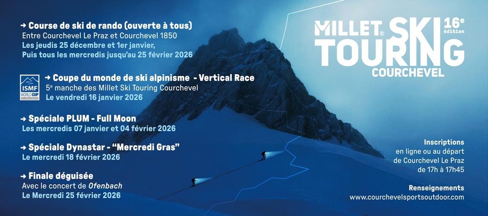 Compétition de ski alpinisme - MILLET SKI TOURING COURCHEVEL