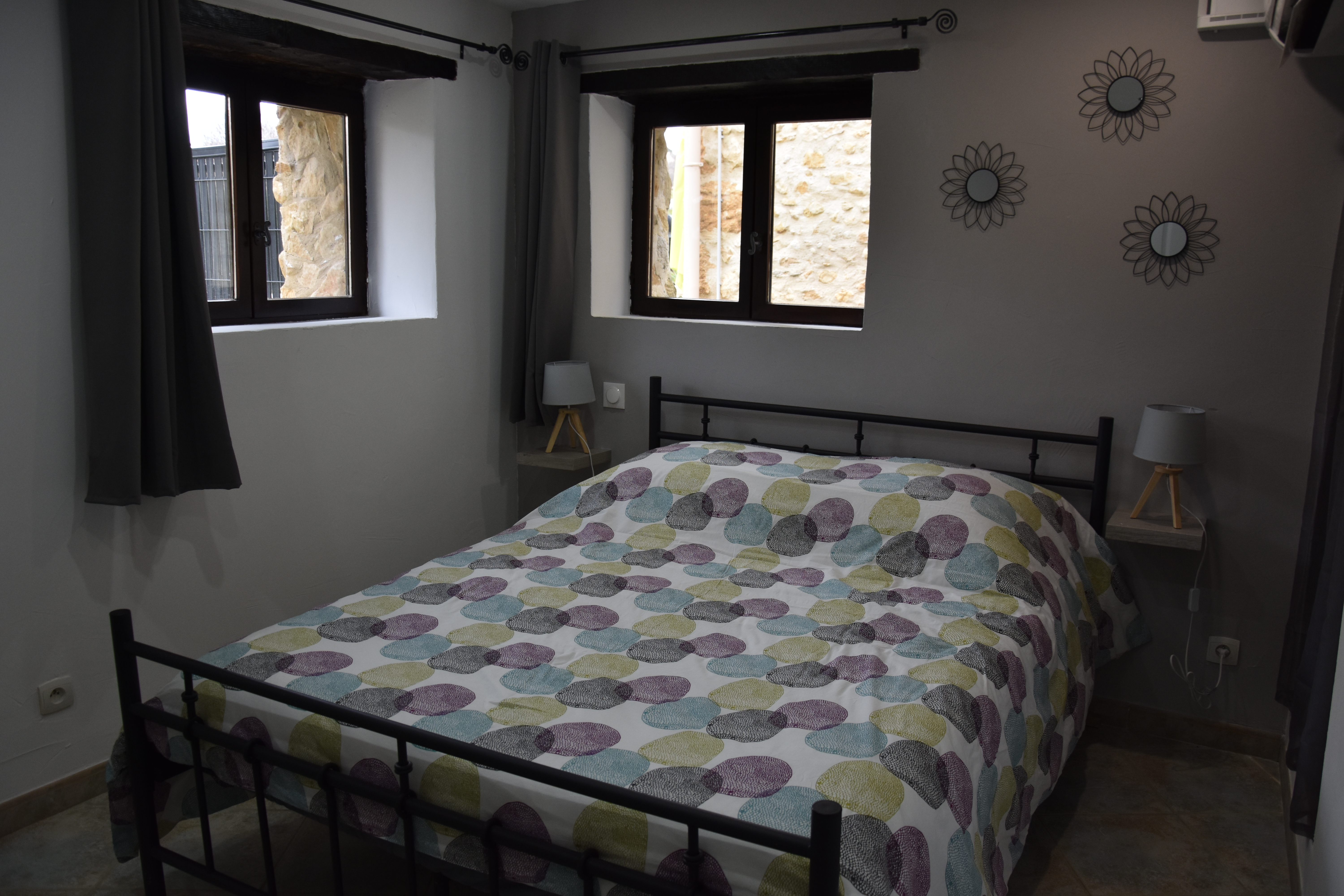 interieur chambre lit