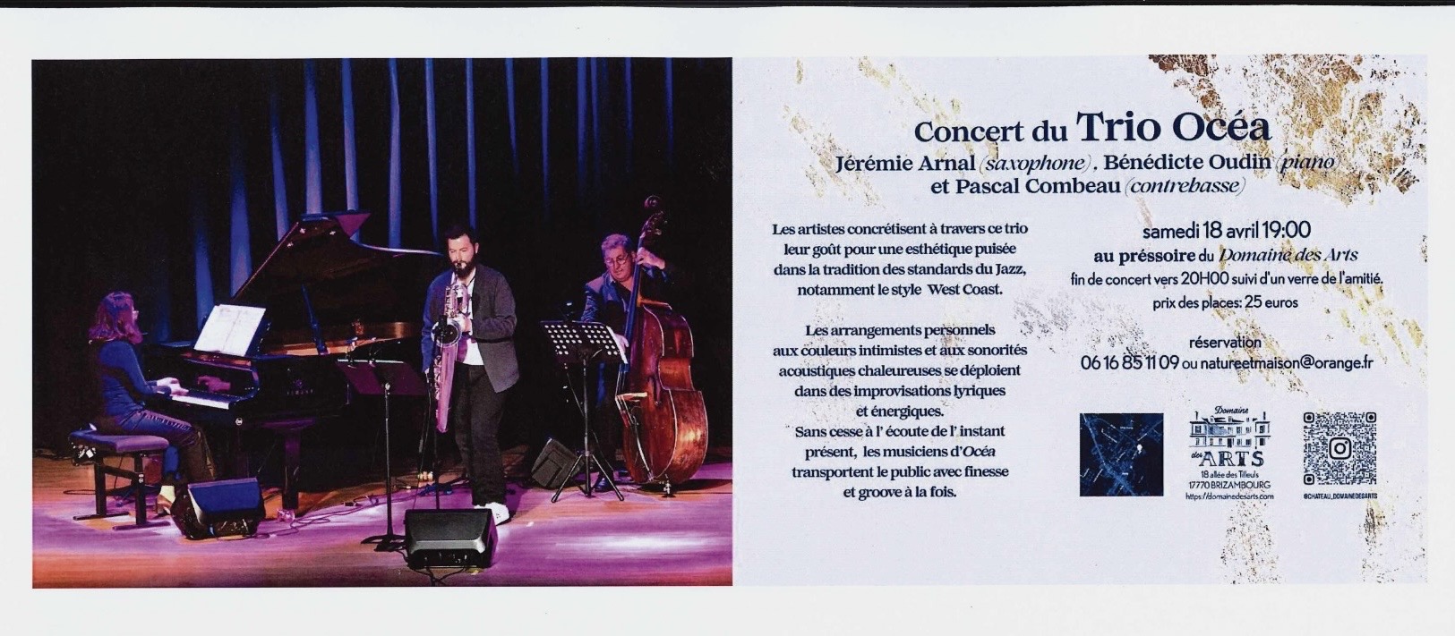 Concert du Trio Océa