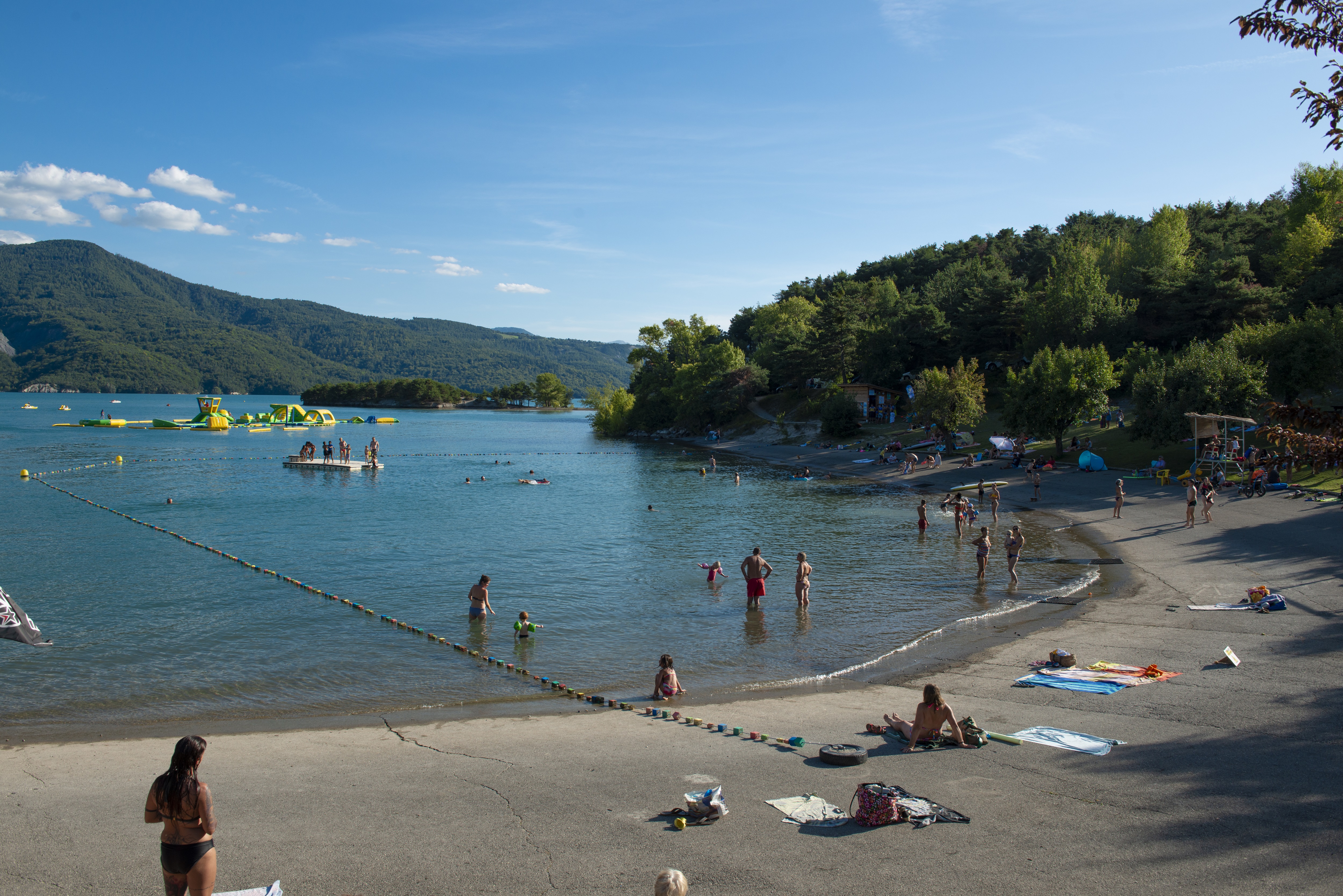 Plage des Pommiers, Baie St-Michel - Chorges