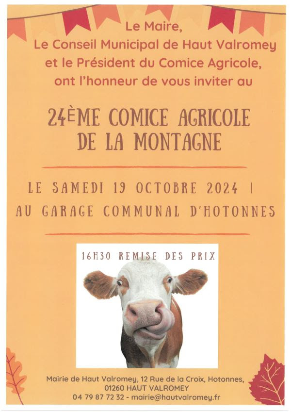 Foire et comice agricole à Hotonnes