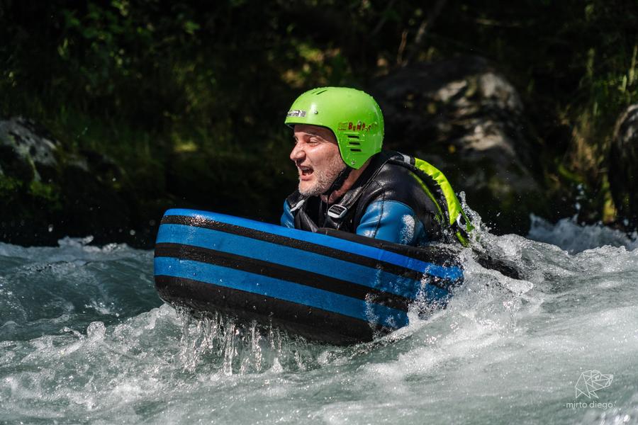 Hydrospeed sur l'Isère