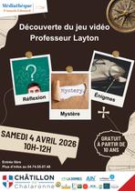 Découverte du jeu vidéo Professeur Layton